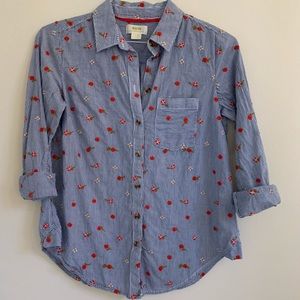 Anthropologie Button Down